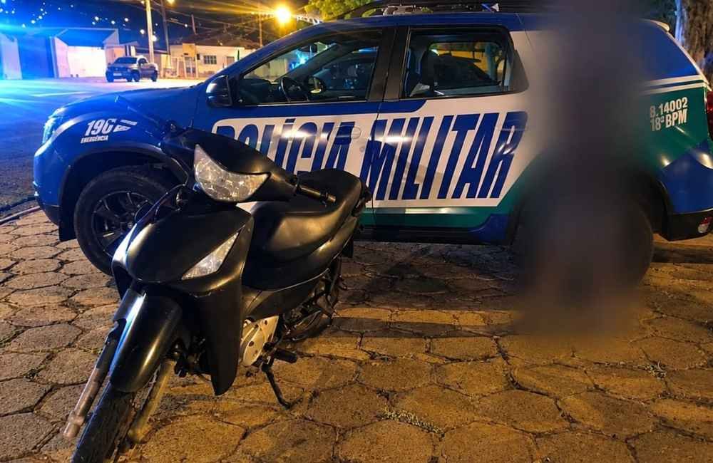 Adolescente é encontrado com motocicleta furtada horas antes em Jataí