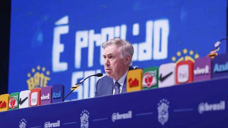 Ancelotti aposta em renovação e convoca Seleção Brasileira com oito estreantes