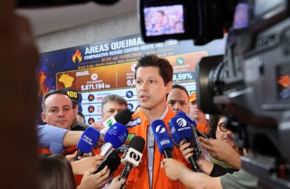 Área atingida por queimadas cai 53% em Goiás em 2026