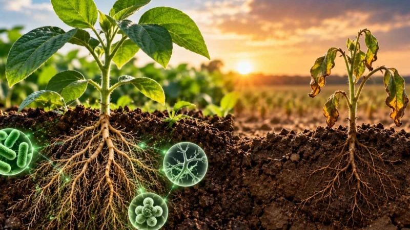 Bioinsumos ajudam plantas a enfrentar seca e podem melhorar aproveitamento da água