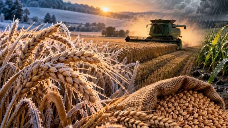 Trigo avança na colheita, mas clima preocupa produtores
