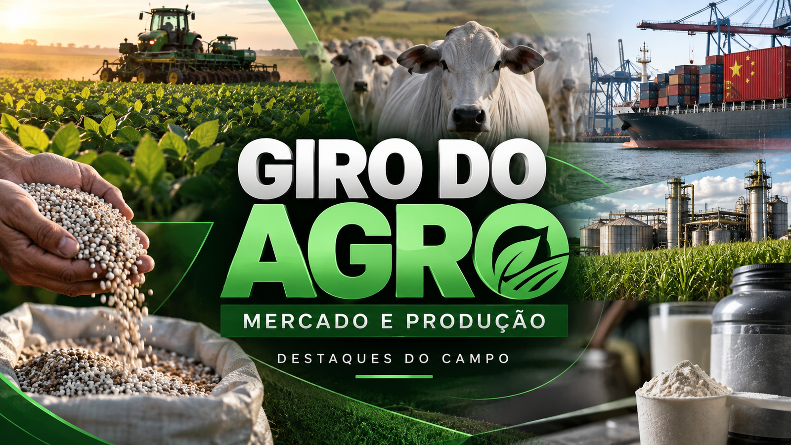 VÍDEO | Giro do Agro: fertilizantes, carne à China, etanol, febre aftosa e whey