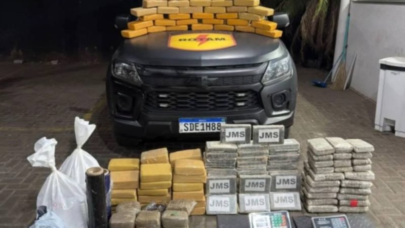 Denúncia anônima ajuda Rotam a apreender quase 200 kg de drogas em Goiás