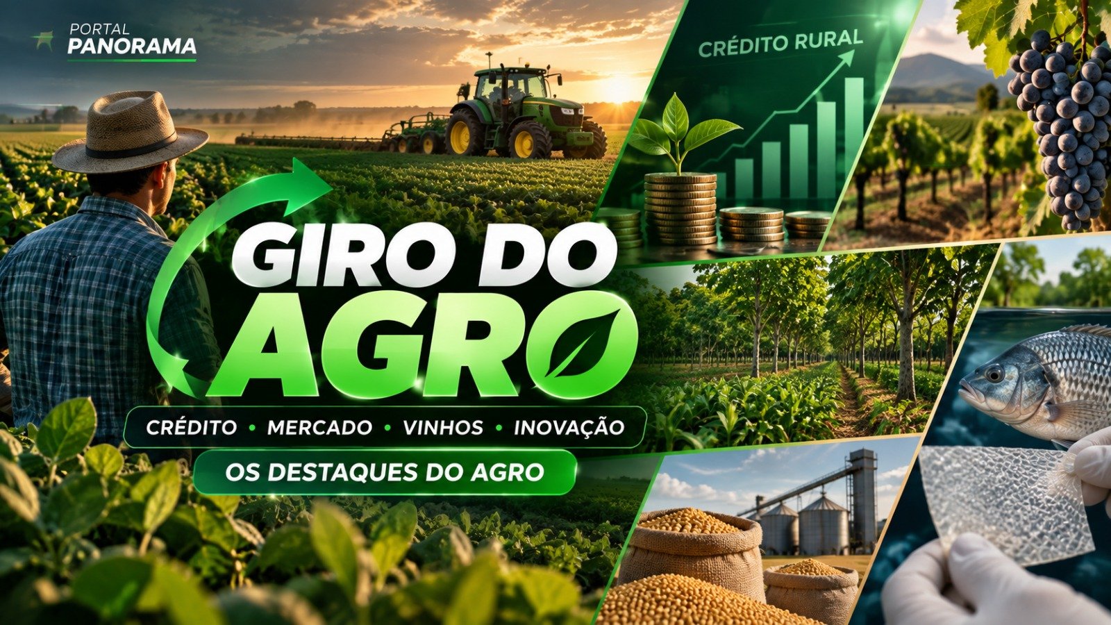 VÍDEO | Giro do Agro: crédito rural, vinícolas e agroflorestas
