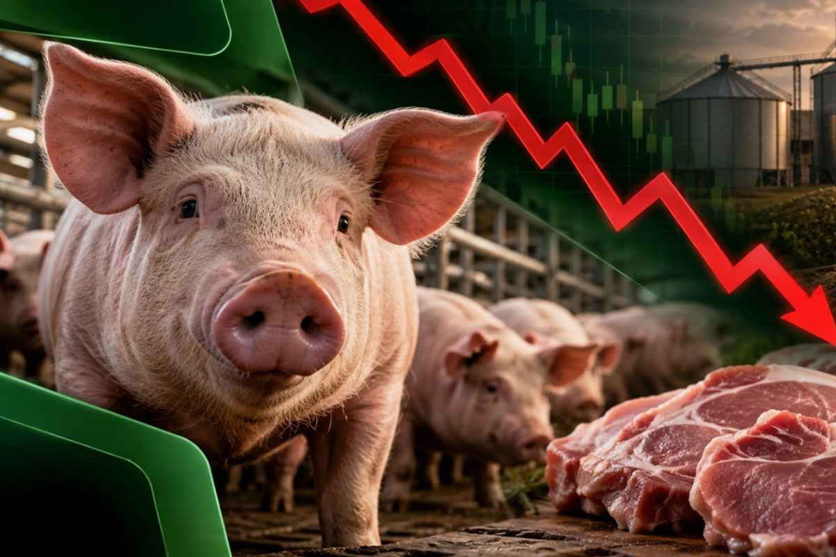 Oferta maior de carne suína pressiona preços e margens, levando a suinocultura a prejuízo de cerca de R$ 180 por animal em agosto.