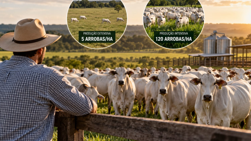 Pecuarista aposta em tecnologia para produzir até 24 vezes mais por hectare sem ampliar área