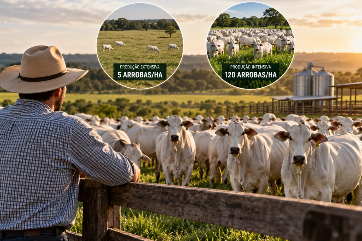 Pecuarista aposta em tecnologia para produzir até 24 vezes mais por hectare sem ampliar área