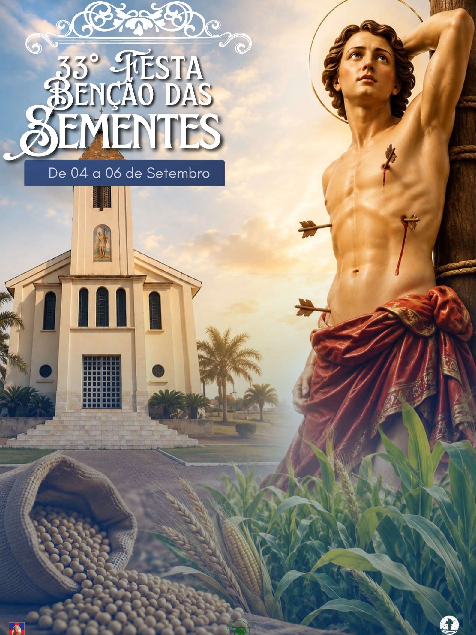 AGENDA | Festa Bênção das Sementes acontece de 4 a 6 de setembro