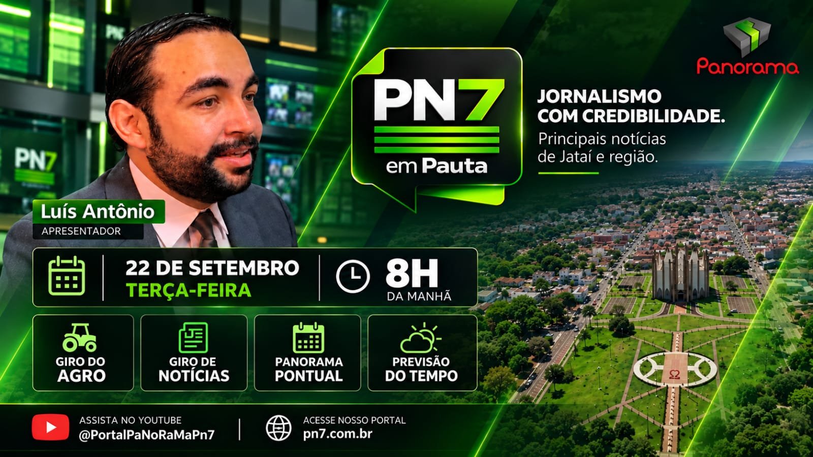 AO VIVO | PN7 em Pauta | Agro, Notícias, Eleições 2026 e Tempo