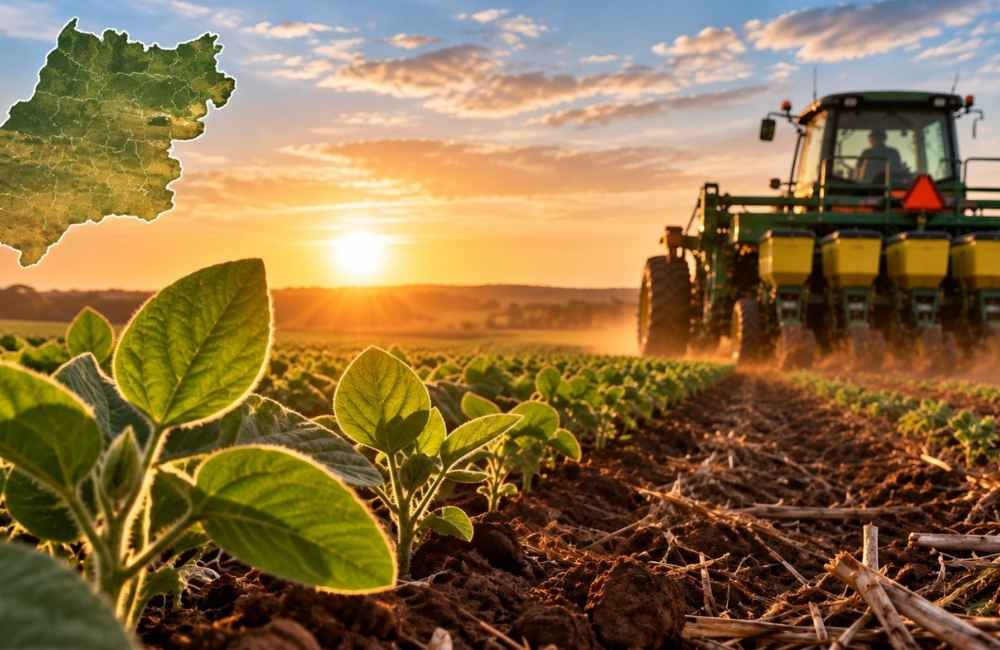 Goiás antecipa plantio da soja para 20 de setembro na safra 2026/27