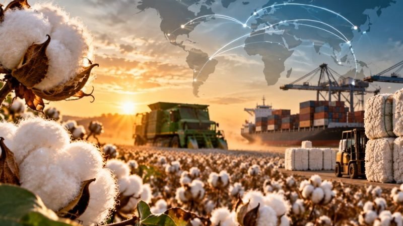 Consumo mundial de algodão supera produção em 1,2 milhão de toneladas