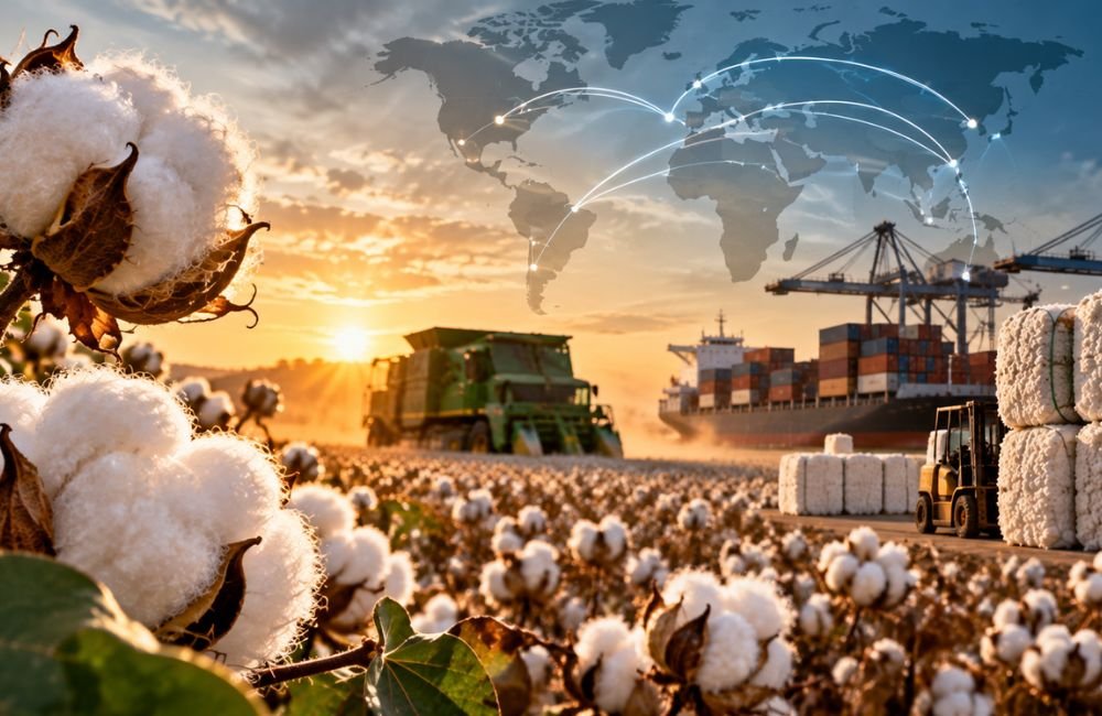 Consumo mundial de algodão supera produção em 1,2 milhão de toneladas