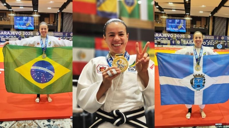 VÍDEO | Daryene fala sobre bicampeonato mundial e trajetória no judô em Jataí