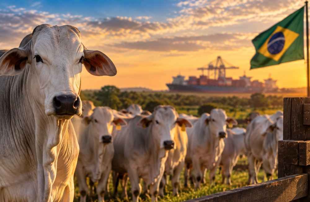 Compras da China despencam e exportação brasileira de carne bovina perde força