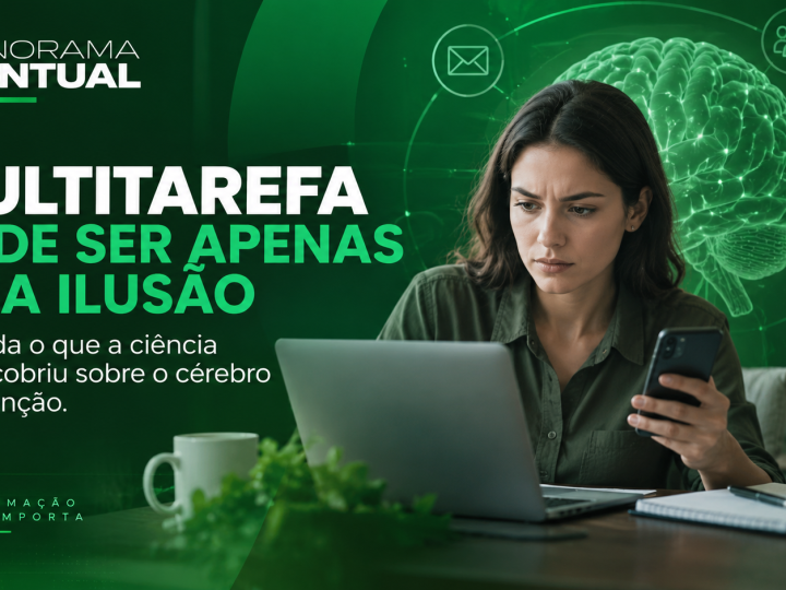 VÍDEO | Cérebro não faz duas tarefas ao mesmo tempo, mostra estudo