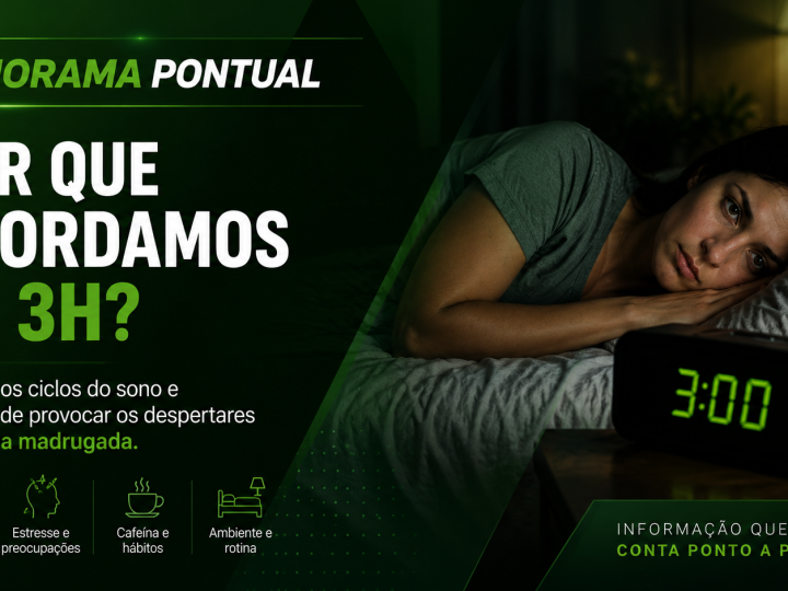 VÍDEO | Por que acordamos às 3h da manhã?
