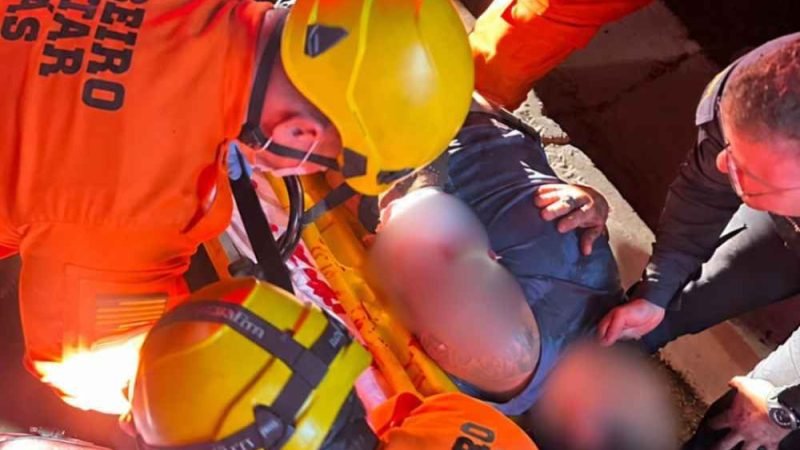 VÍDEO | Homem é ferido com arma branca durante Torneio de Pesca em Jataí