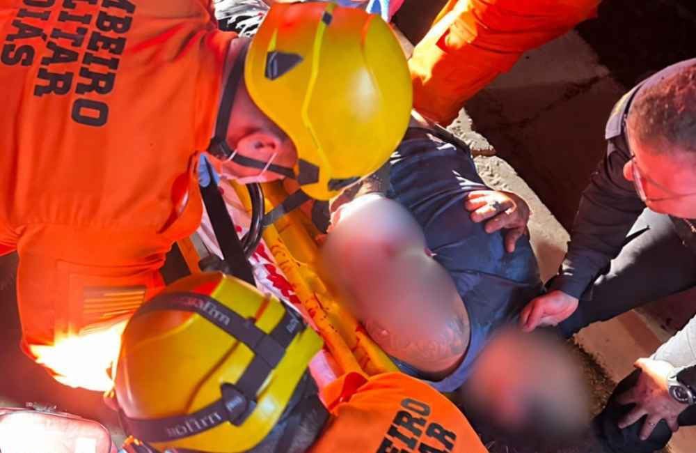 VÍDEO | Homem é ferido com arma branca durante Torneio de Pesca em Jataí