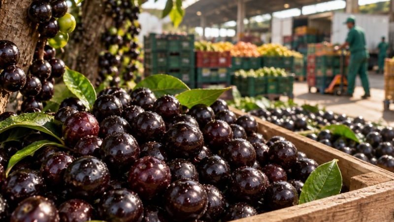 Jabuticaba cai 51% em um mês e tem menor preço dos últimos 12 meses na CEAGESP