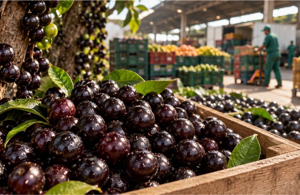 Jabuticaba cai 51% em um mês e tem menor preço dos últimos 12 meses na CEAGESP