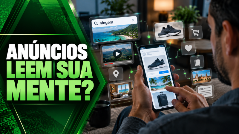 VÍDEO | Anúncios leem sua mente? Entenda como os algoritmos sabem o que pode interessar a você