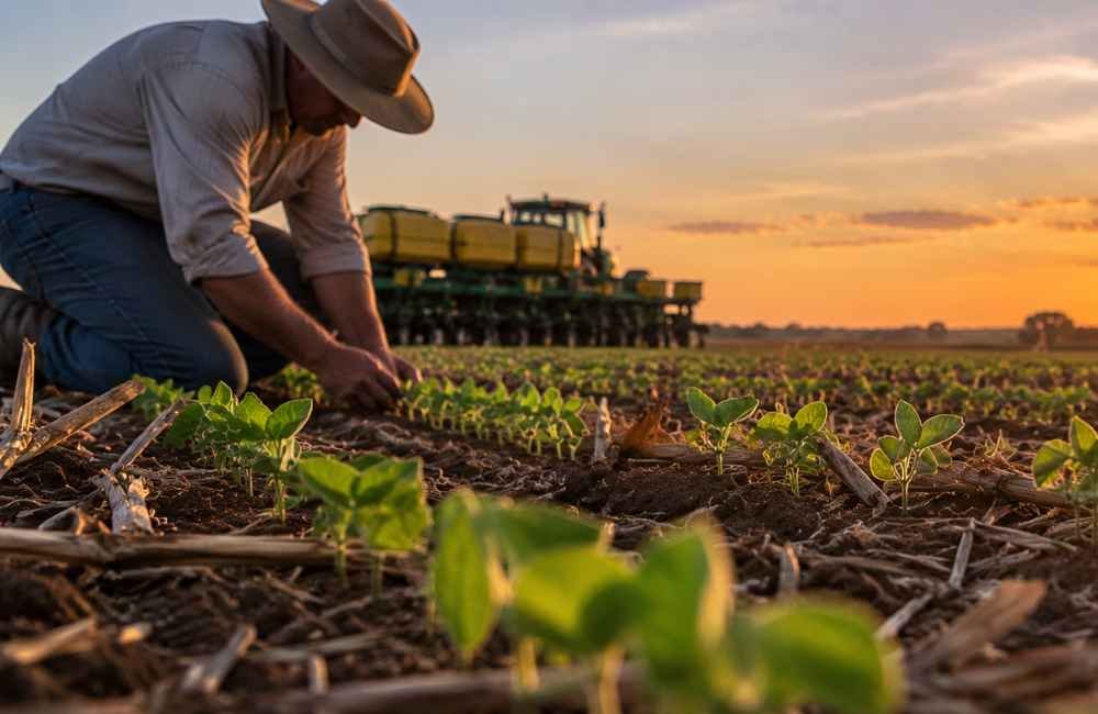 Plantio da soja 2026/27 começa no Brasil e produtor goiano se prepara para entrar em campo