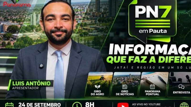 VÍDEO | PN7 em Pauta: agro, notícias e Eleições 2026 nesta quinta