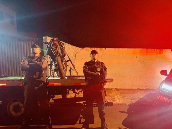 VÍDEO| GCMJ recupera motocicleta furtada durante patrulhamento em Jataí