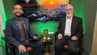 Rodrigo Garcia Fernandes, secretário de Desenvolvimento Econômico de Jataí, durante entrevista ao PN7 em Pauta