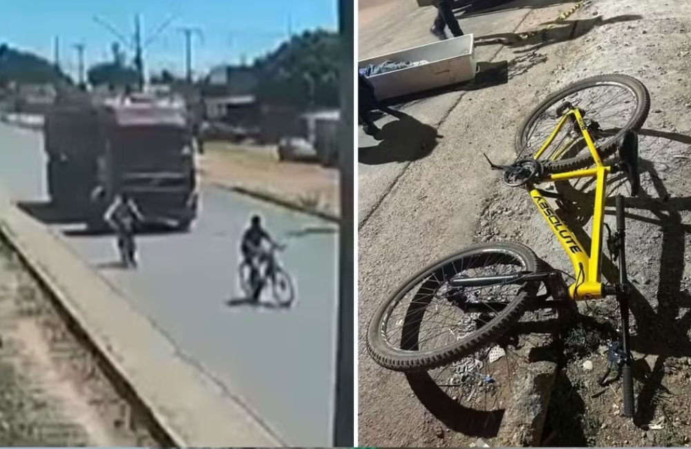 VÍDEO | Adolescente de 15 anos morre atropelado por caminhão em Águas Lindas