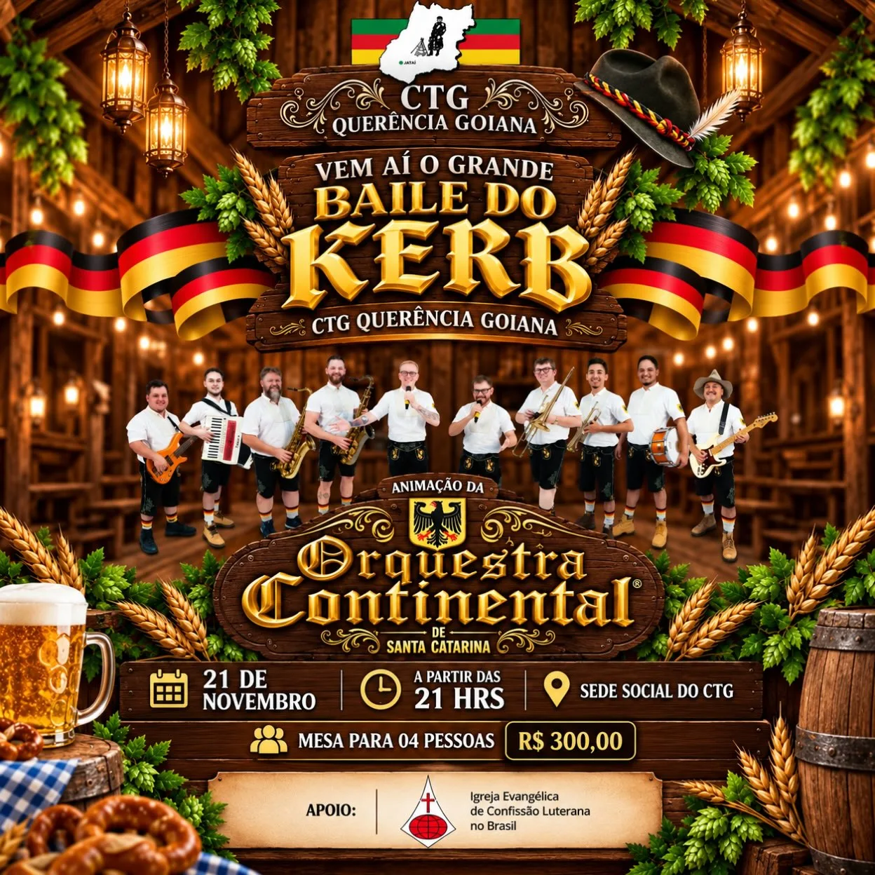 AGENDA| CTG Querência Goiana promove Baile do Kerb