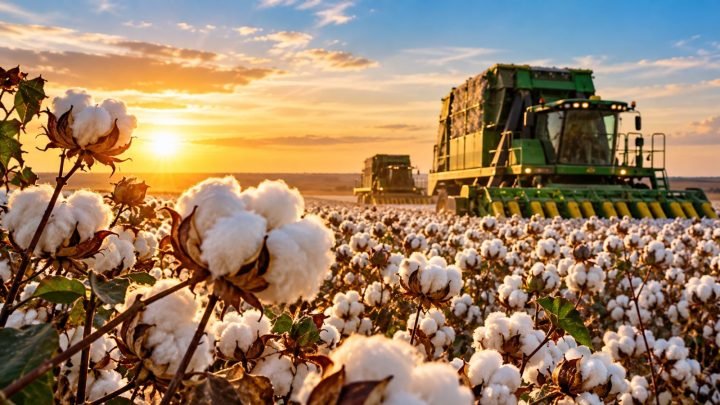 Produção brasileira de algodão cresce com tecnologia no campo