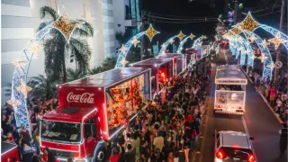 Caravana de Natal da Coca-Cola tem passagem confirmada por Goiás em 2026