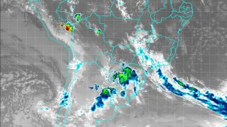 Frente fria aumenta nebulosidade e traz risco de chuva forte e tempestades em Goiás nesta segunda-feira