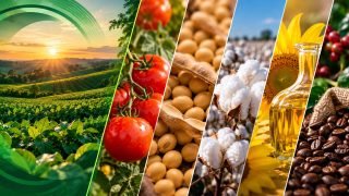 Giro do Agro com tomate, soja, algodão e café