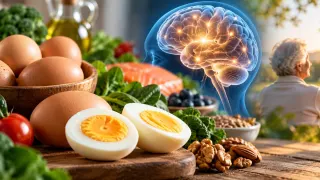 Ovo e alimentação equilibrada relacionados à saúde cerebral